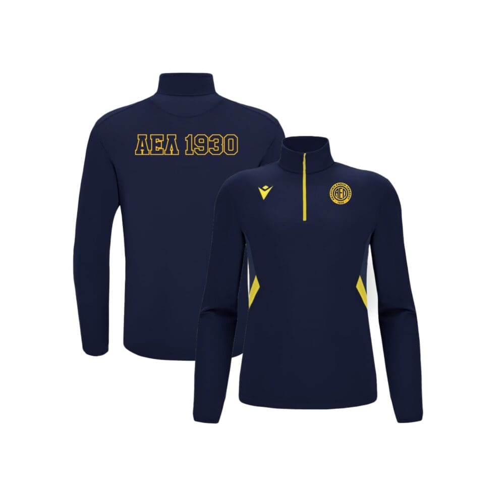 Kids Macron Piave 1/4 Zip Navy