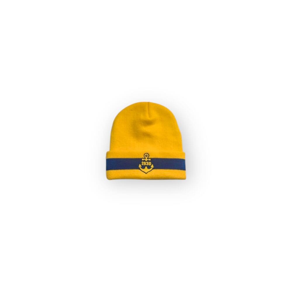 Anchor Adults Beanie Yellow