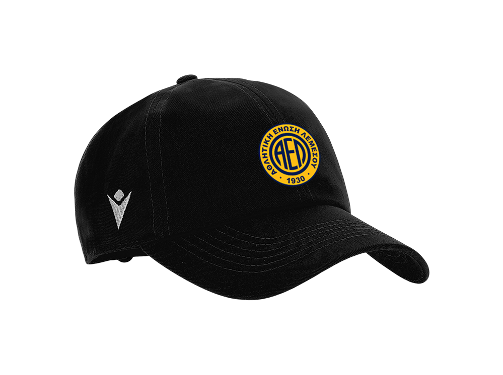 Dart Cap Black/Yellow emblem